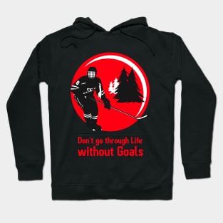 To play HOCKEY is good, To win is better, But to love the game is best of all Hoodie